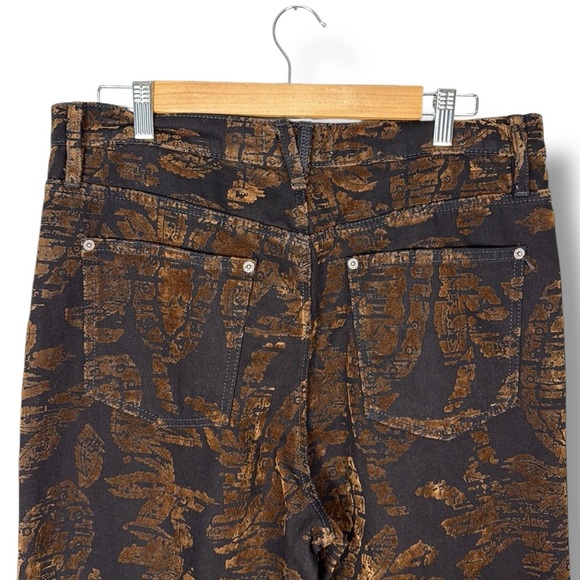 Free People Annabelle flocked‎ jeans - Picture 6 of 8